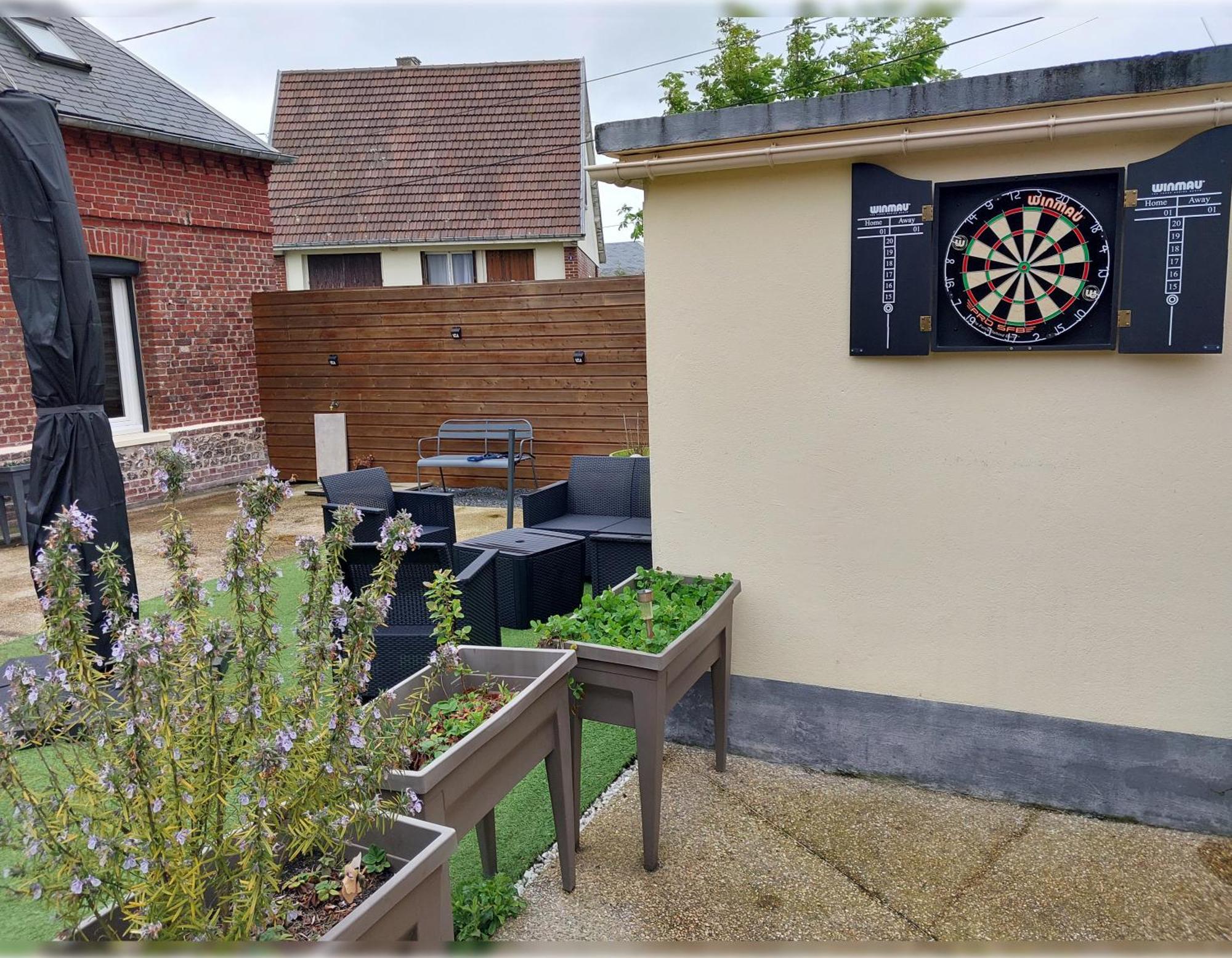 Maison De Charme A Dieppe, Confort Et Loisirs Exteriér fotografie