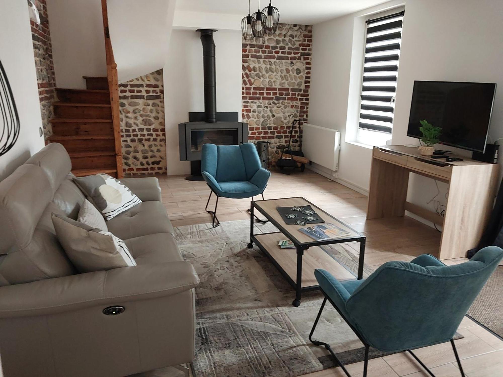Maison De Charme A Dieppe, Confort Et Loisirs Exteriér fotografie